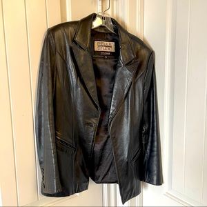 Wilson’s Black Leather Jacket